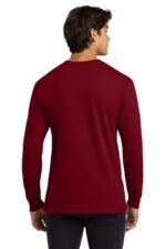 Gildan Ultra Cotton Tee, 100% US Cotton Long Sleeve T-Shirt - Image 3