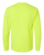 Gildan High Visibility Ultra Cotton Long Sleeve Pocket T-Shirt – Durable Safety Workwear - Image 6