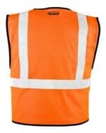 Kishigo - Hook-and-Loop Mesh Vest - 1571-1572- Safety Workwear - Image 3