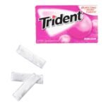 Trident Sugar Free Bubblegum , 1.2 oz Per Bars
