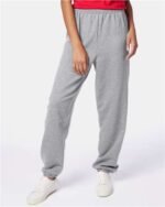 Hanes -Women’s Ecosmart 50/50 US Grown Cotton/Polyester Sweatpants with Variety Colors