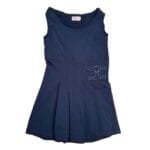 Girl's Stretch School Uniform Jumper, Classic-Style, Comfortable Fit - Image 2